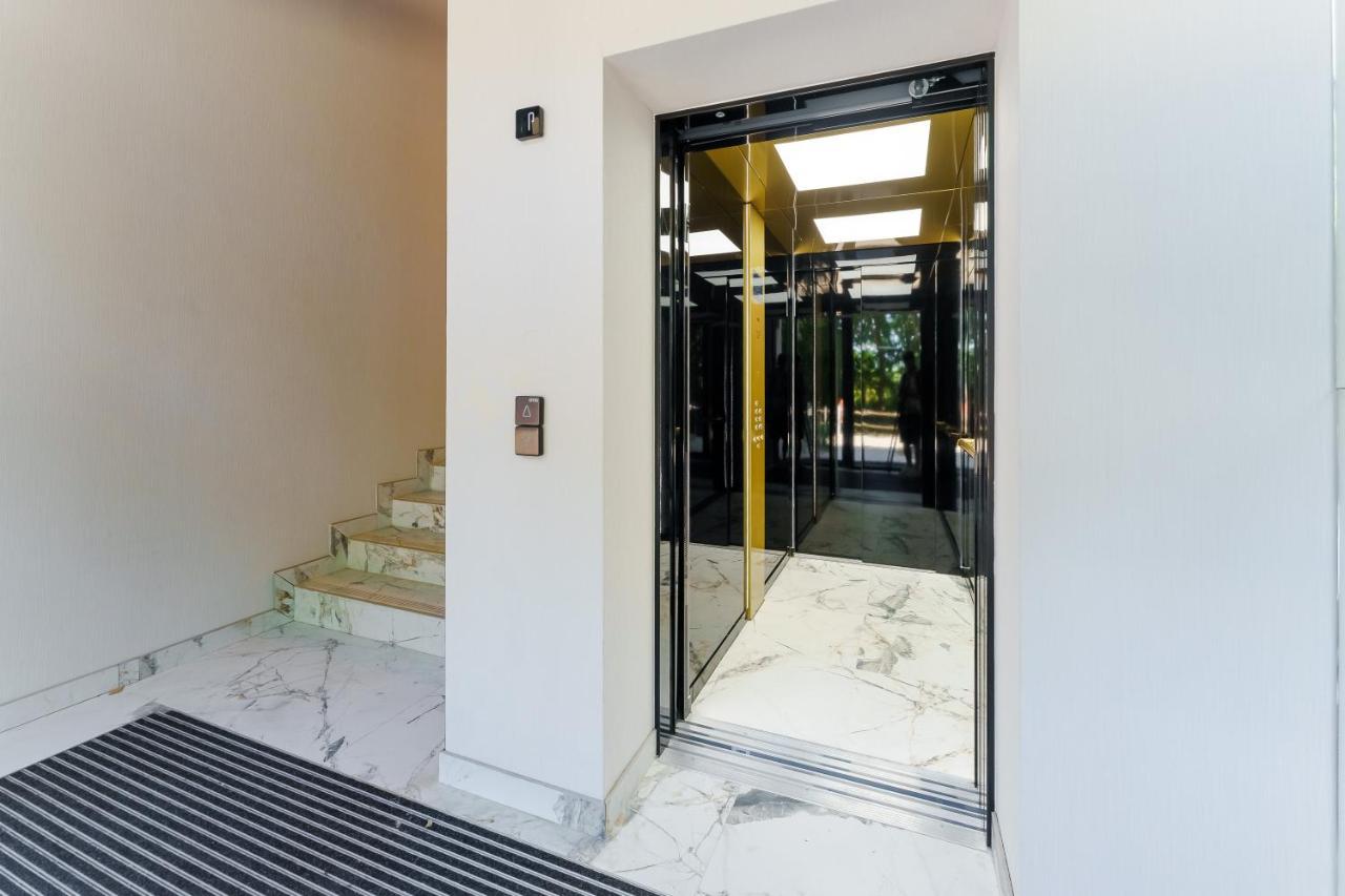 Apartament Kapitanski Z Widokiem Na Morze 4 Pietro - By Perlowa Przystan Rent Sianozety Exterior foto
