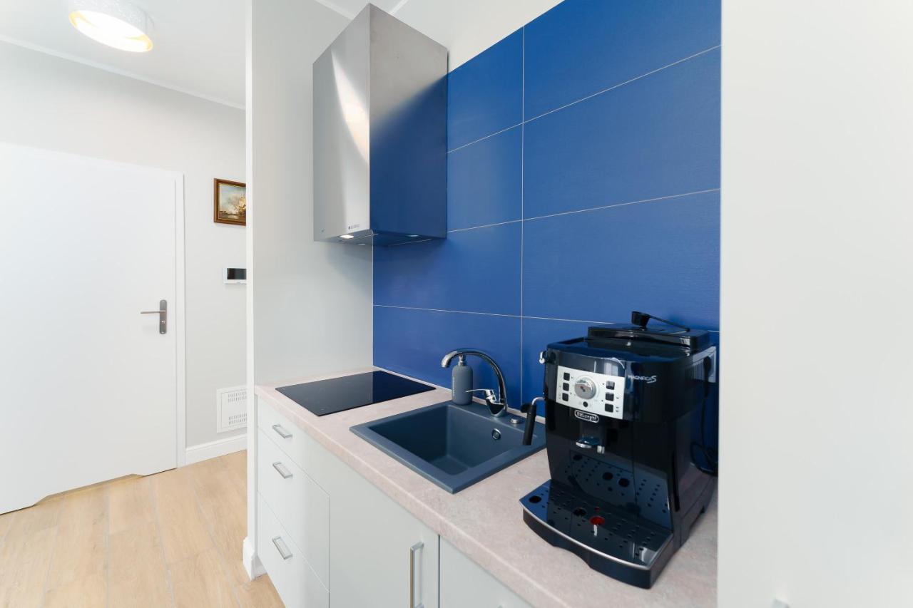 Apartament Kapitanski Z Widokiem Na Morze 4 Pietro - By Perlowa Przystan Rent Sianozety Exterior foto